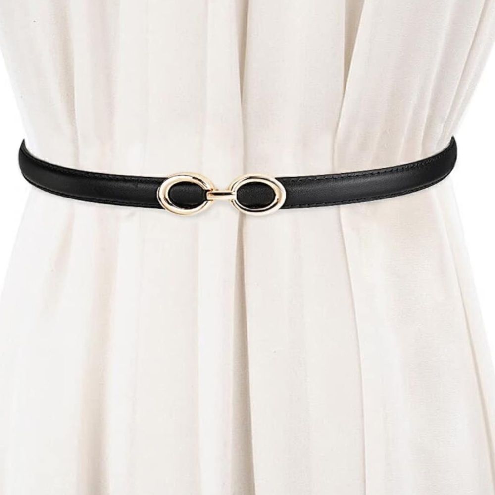 Buckle Skinny Slim Belt